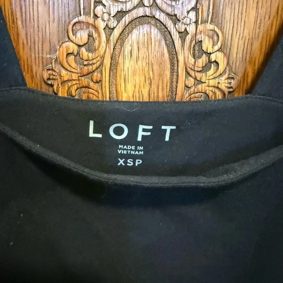 LOFT Women's Elegant Black Tank Top - Picture 2 of 9